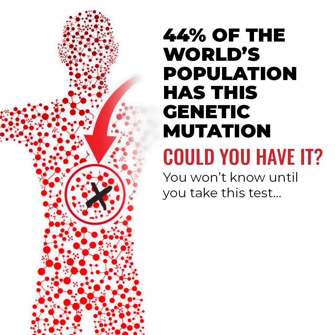 44percent have this gene mutation